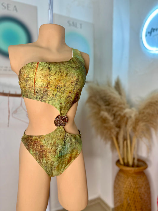 Bañador enterizo tropical heat